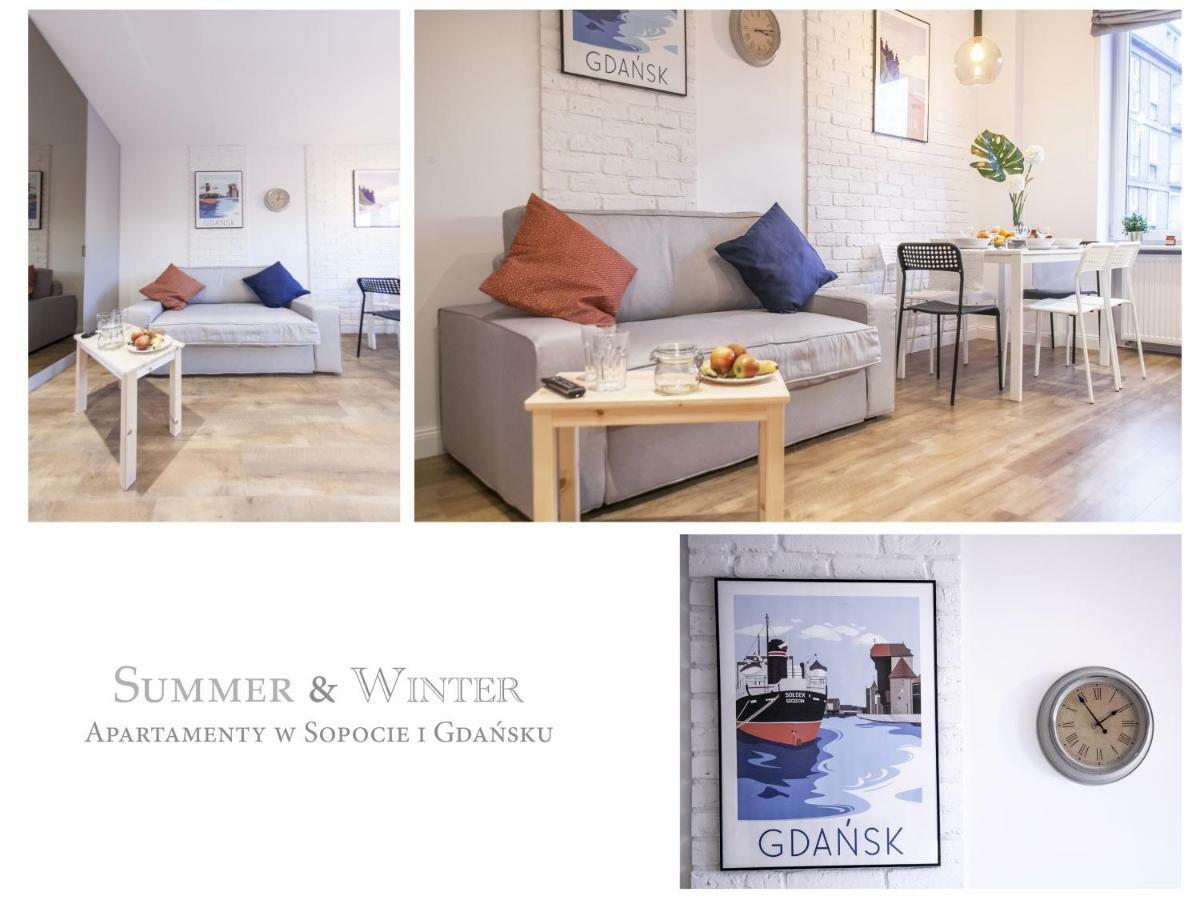 Family Luxury Comfort Old Town Apartament, 1-8, 2 Sypialnie I Salon, Parking W Cenie Гданьск Экстерьер фото